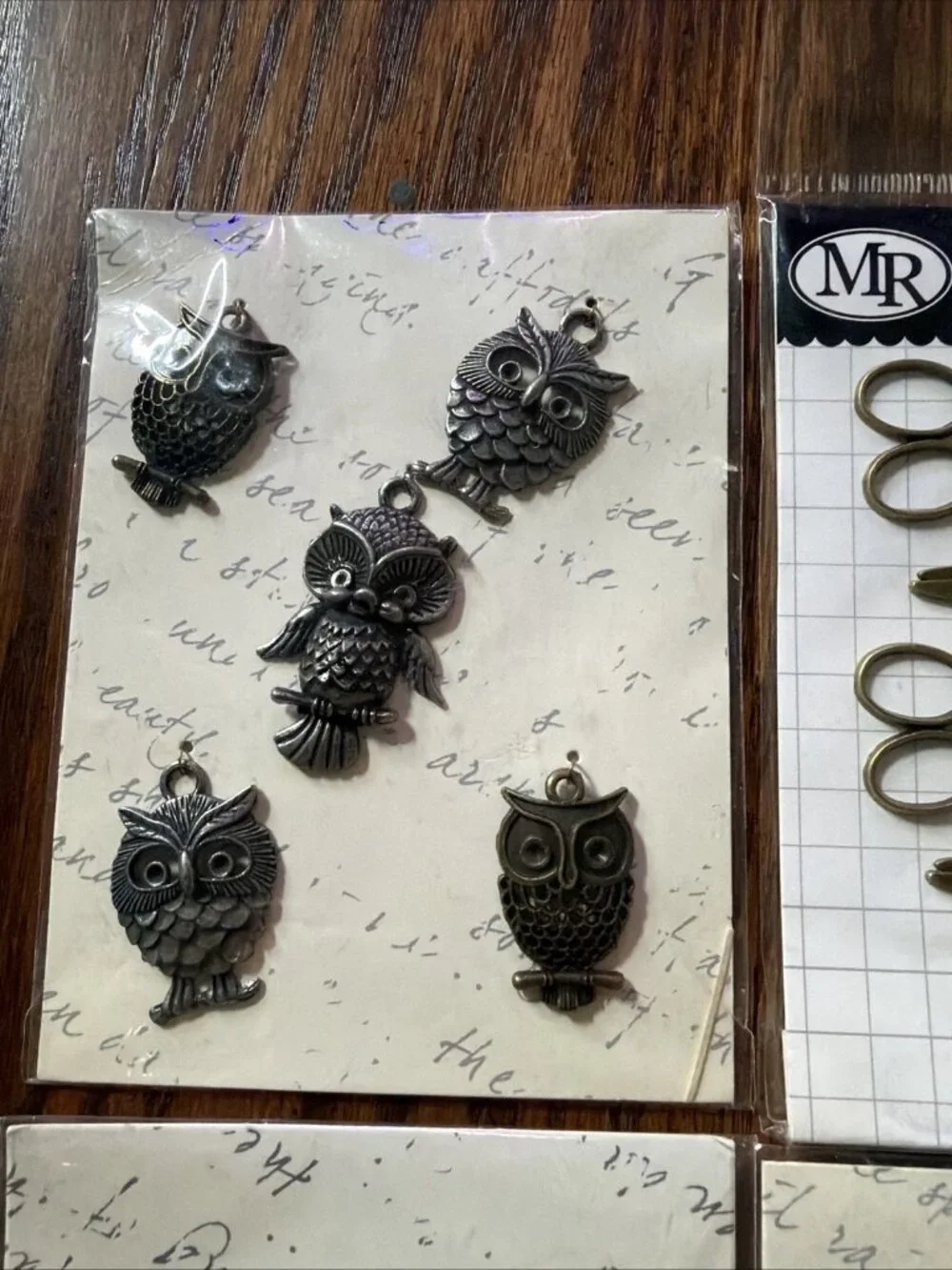 Lot Of Michael’s Maya Road Charms Embellishments Birds, Owls, Clocks, Scissors..